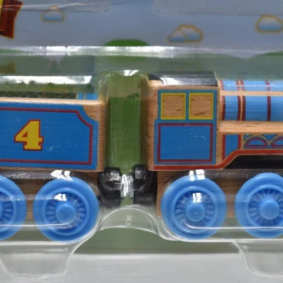 Thomas & Friends Wooden Railway Gordon & Tender Train Tank Real Wood 2017 - Picture 4 of 11